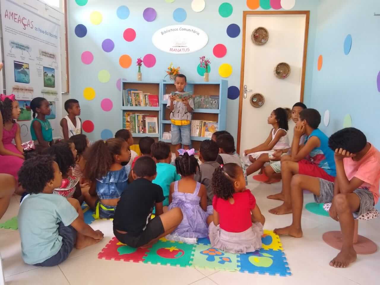 Projeto Viva o Peixe-Boi Marinho promove semana especial para as crianças